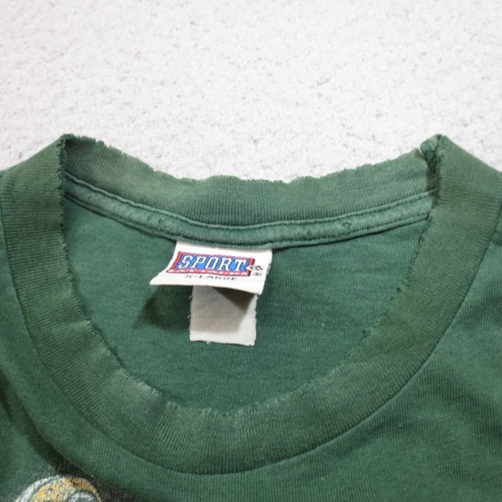 Vintage Green Bay Packers Jerry Kramer Shirt XL Mens XL Football Sport Attck 90s - Picture 8 of 16